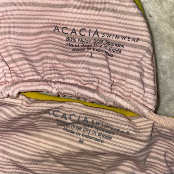 acacia swimwear Swim Acacia Bikini Set Yellow Nude Beige Lilikoi